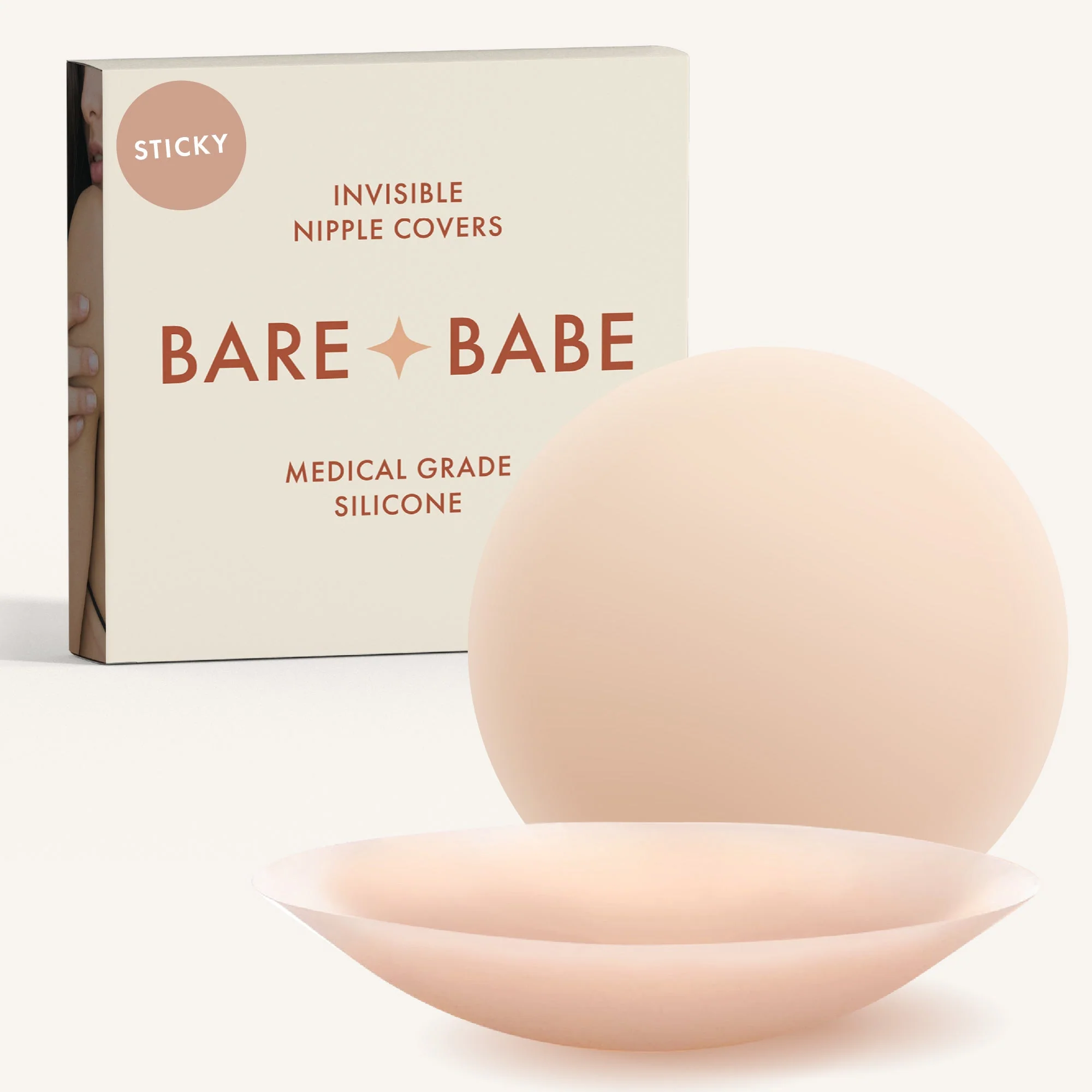 BARE BABE - Adhesive Silicone Pasties - Image 5