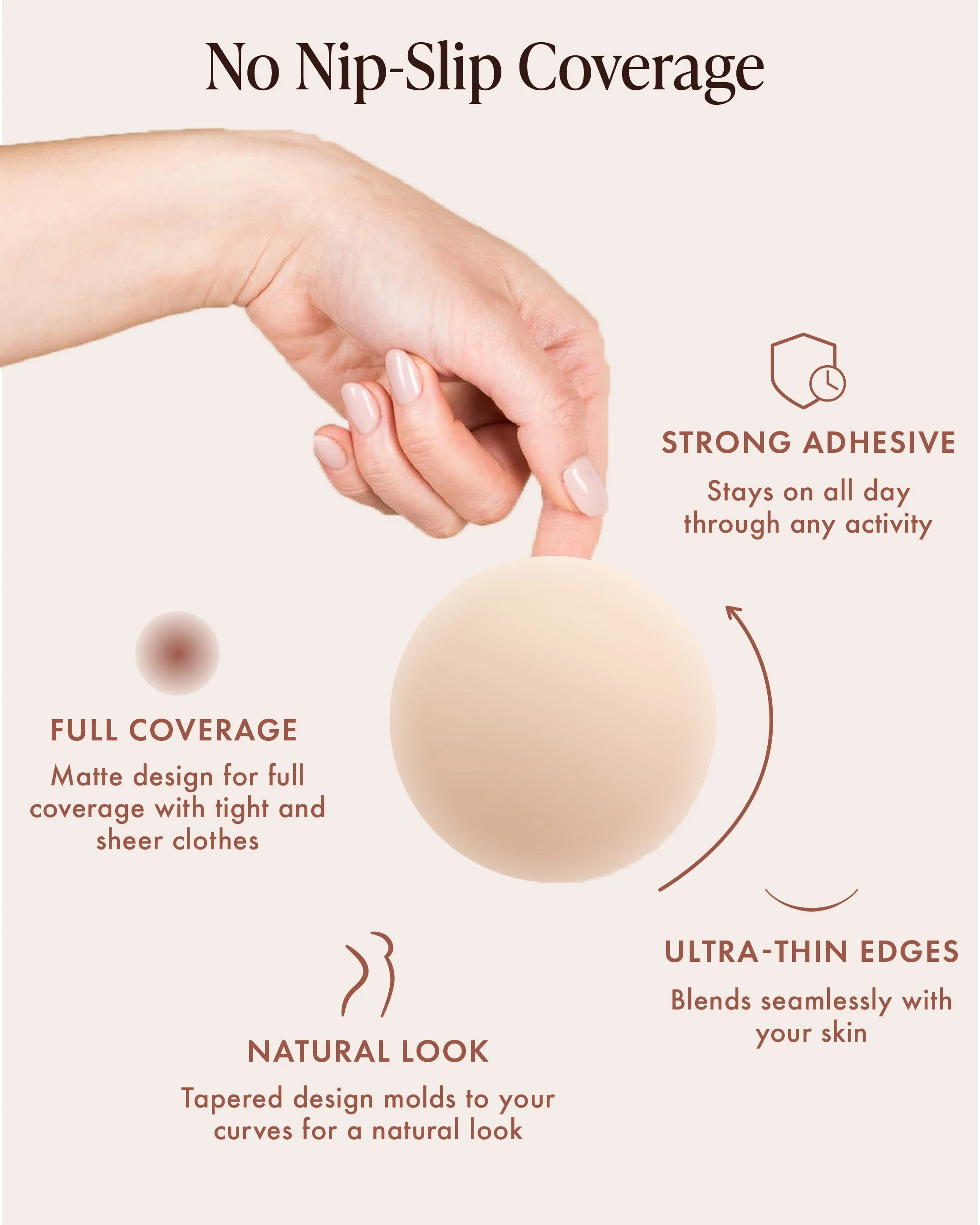 BARE BABE - Adhesive Silicone Pasties - Image 7