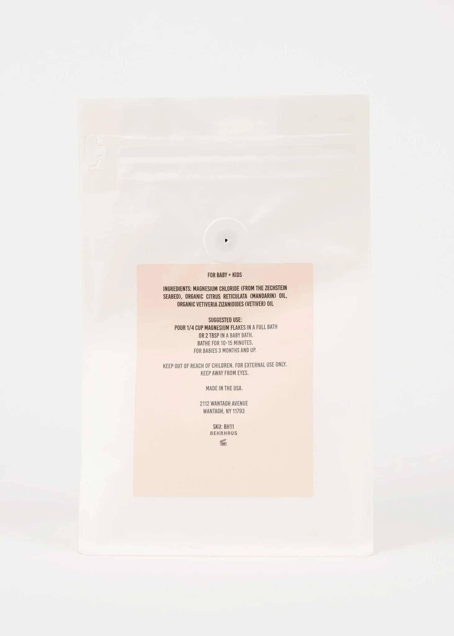 BEHRHAUS - Baby and Kids Dreamy Magnesium Bath Soak - Image 2