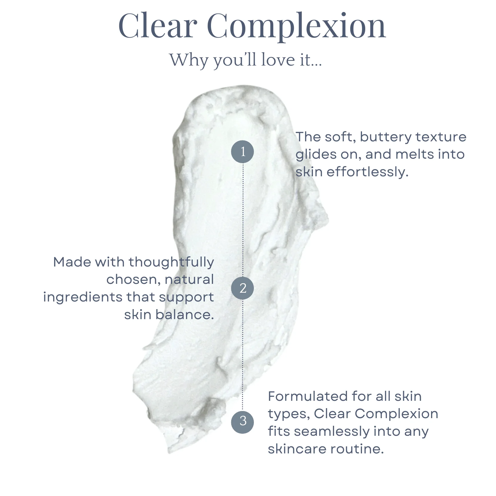 CLARA & FRITZ TALLOW SHOP - Clear Complexion Whipped Tallow Facial Moisturizer - Image 3