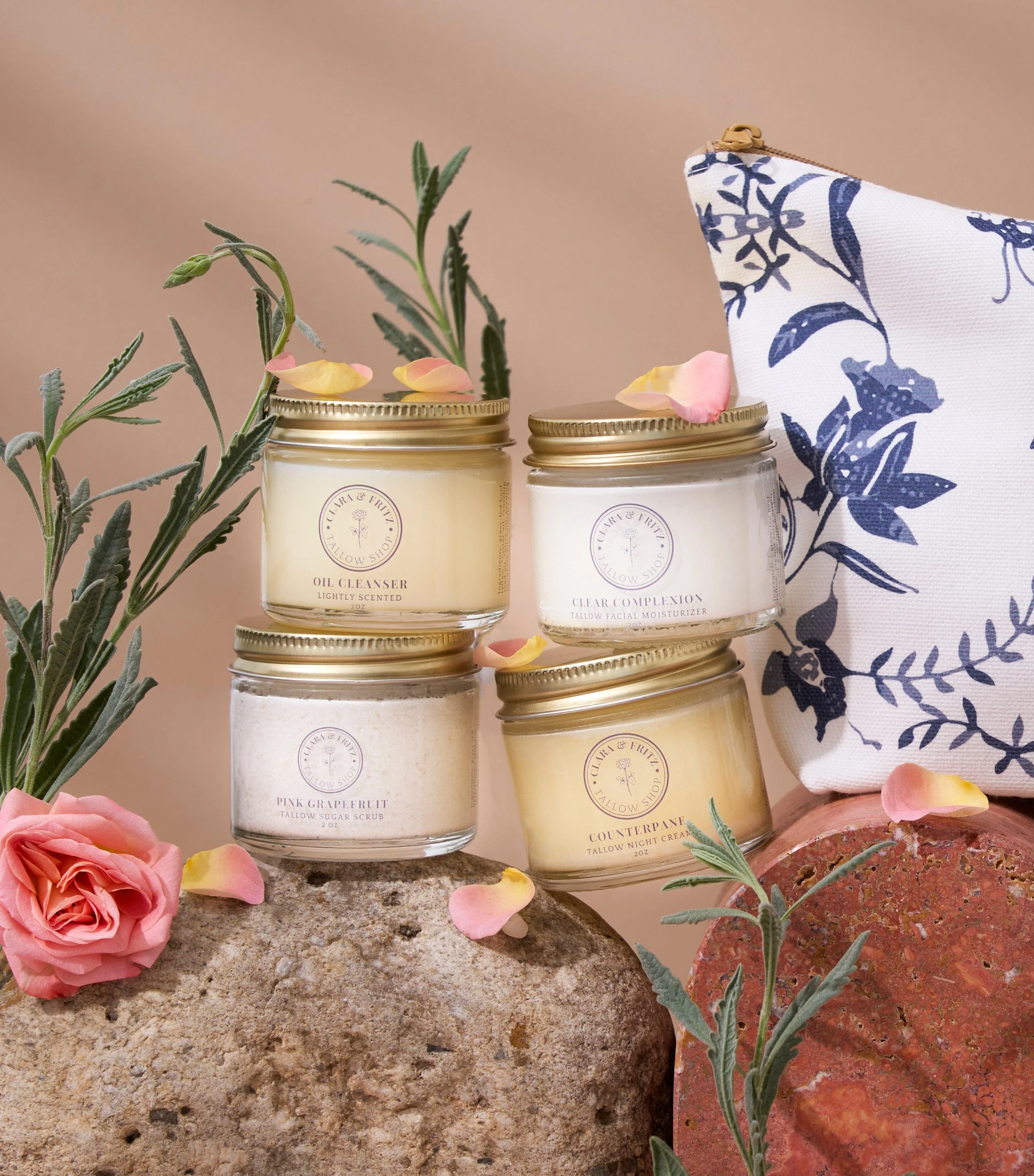 CLARA & FRITZ TALLOW SHOP - Clear Complexion Whipped Tallow Facial Moisturizer - Image 6
