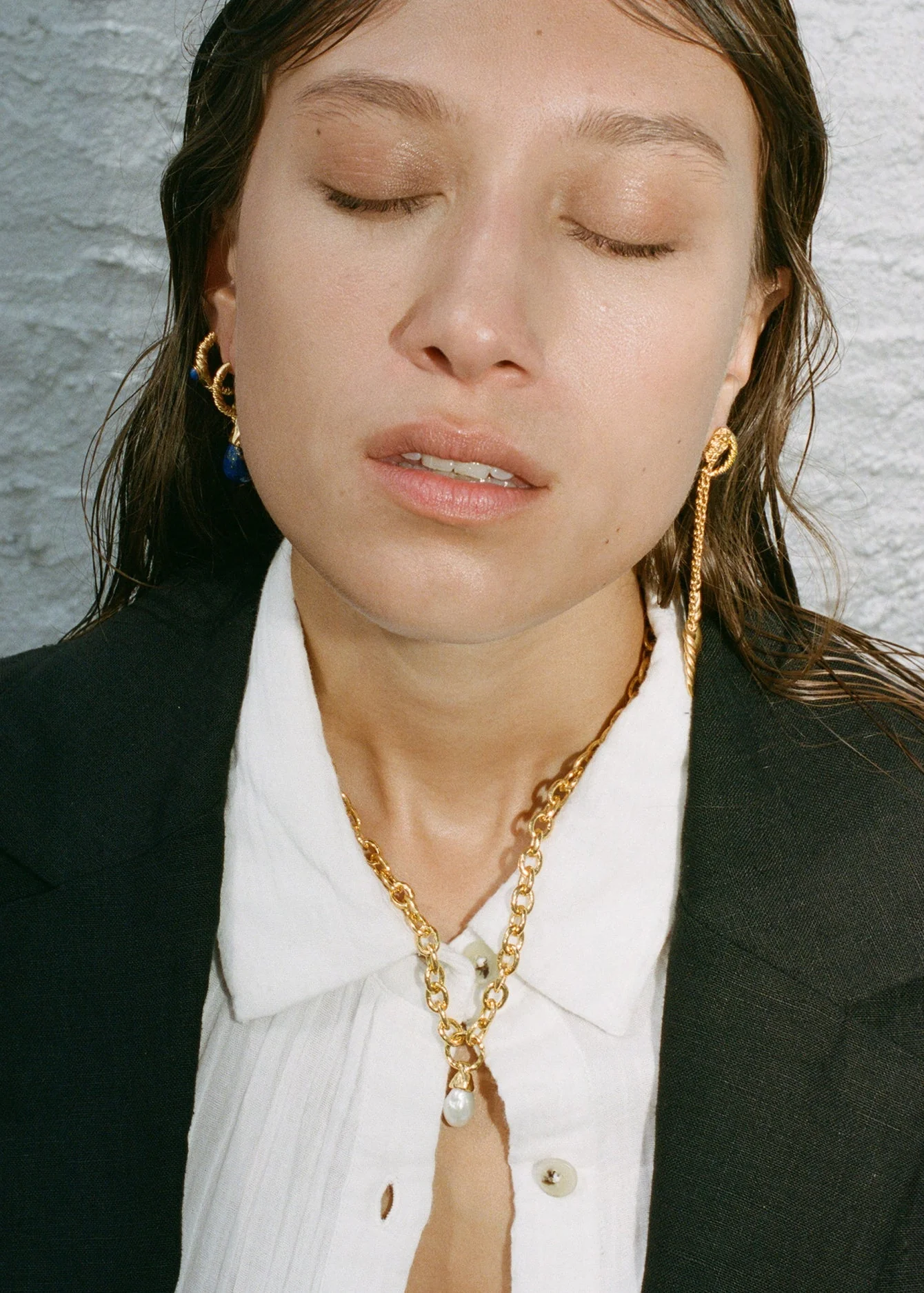 PAMELA LOVE - Damia Pearl Pendant Necklace - Image 4