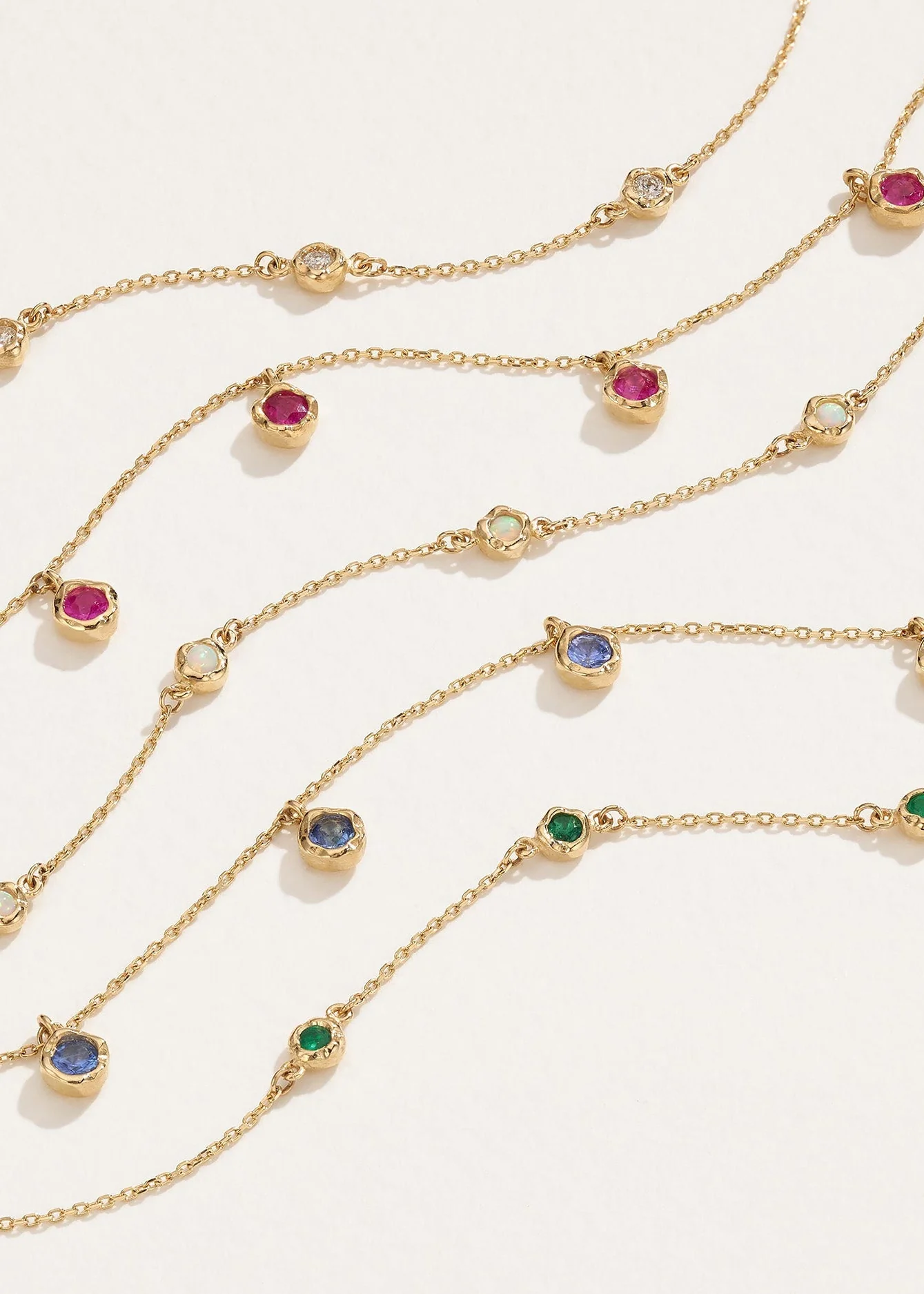 PAMELA LOVE - Diamond Station Droplet Bracelet - Image 3