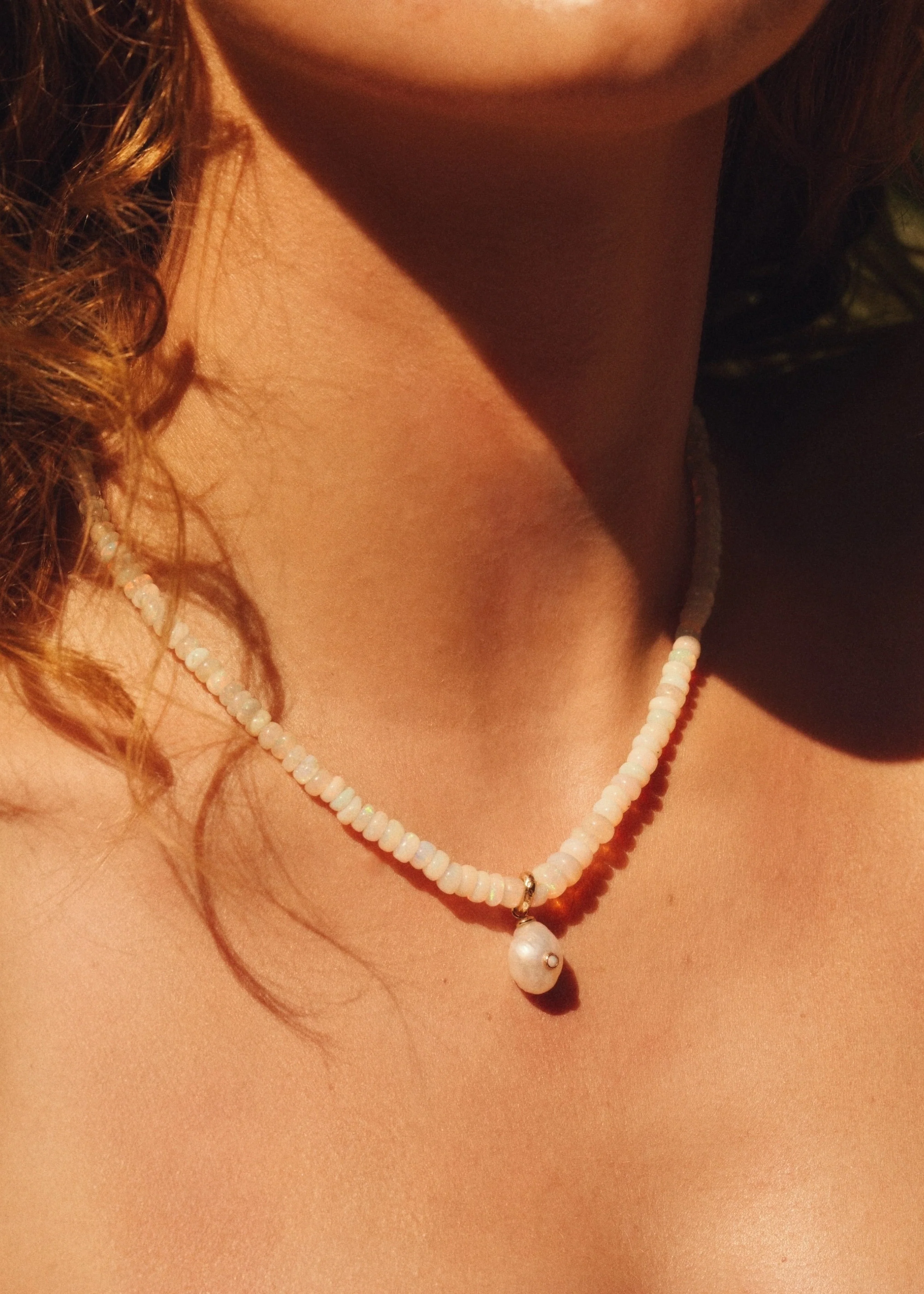 PAMELA LOVE - Diana Baroque Pearl Charm with Opal Accent - Image 3