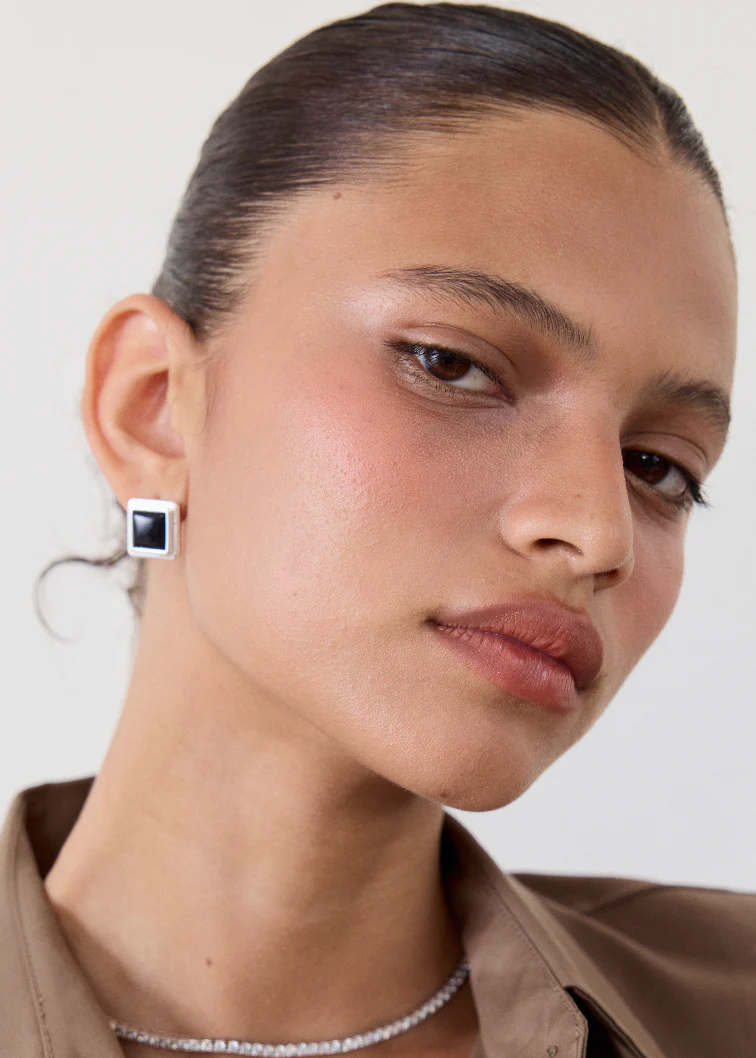 HEAVEN MAYHEM - Enameled Archer Earrings - Image 11