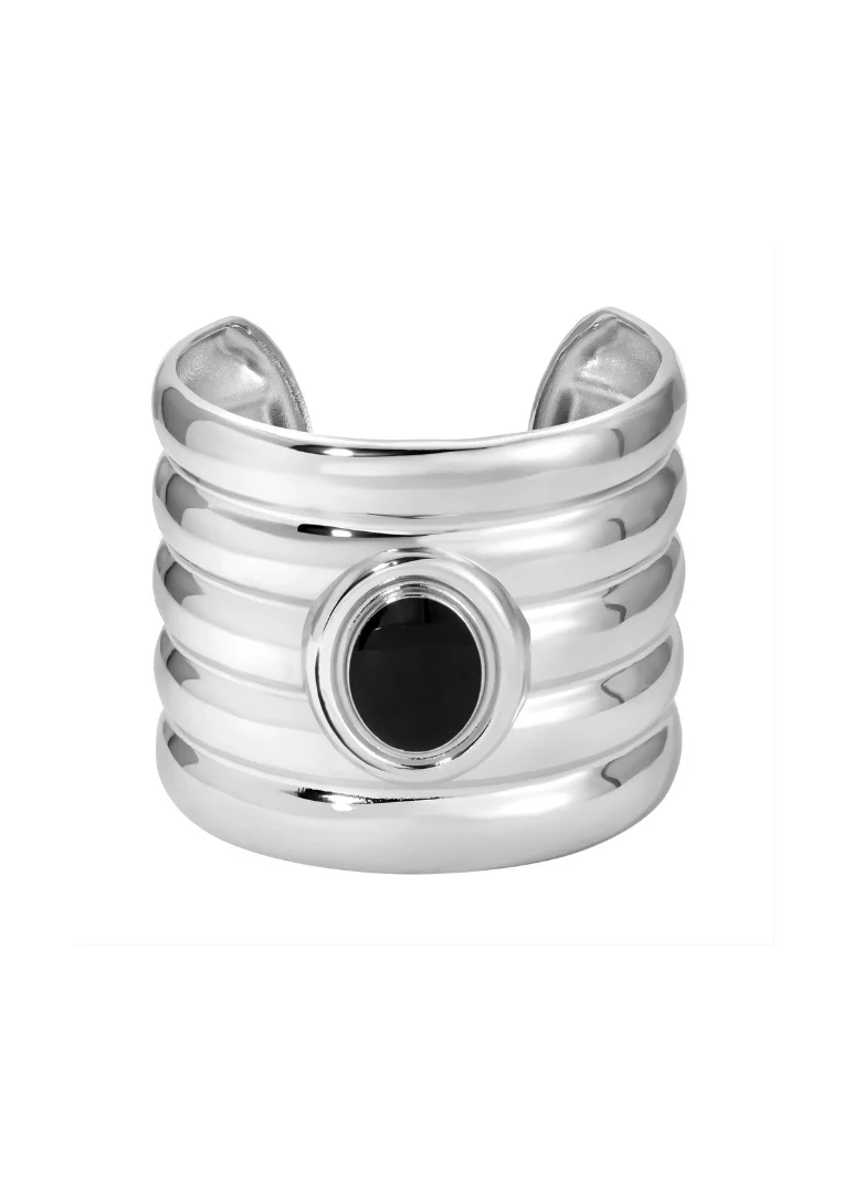 HEAVEN MAYHEM - Clarke Textured Cuff Bracelet
