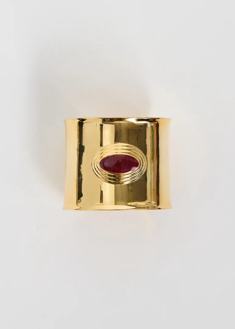 HEAVEN MAYHEM - Matilde Cuff Bracelent with Stone Accent - Image 12
