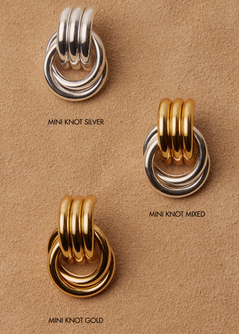 HEAVEN MAYHEM - Mini Knot Earrings - Image 4