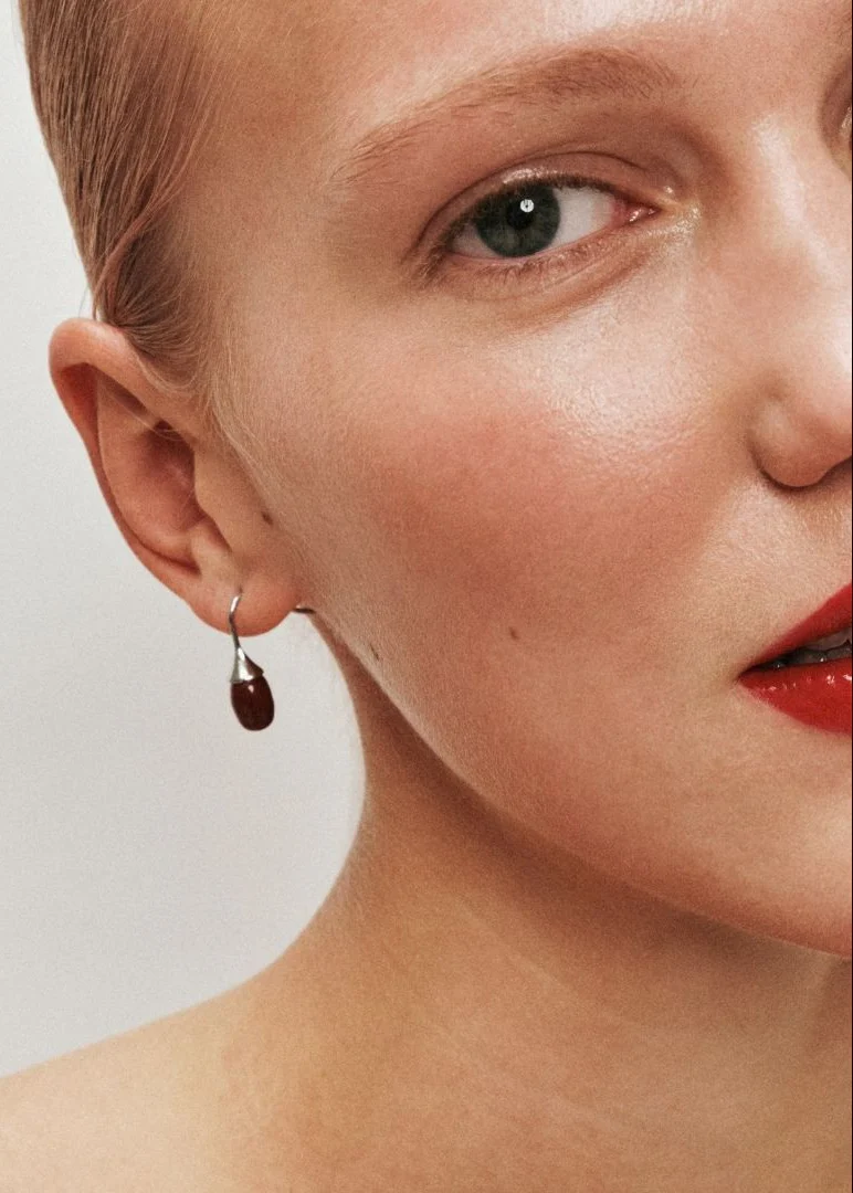 HEAVEN MAYHEM - Odette Earrings in Black or Red - Image 14