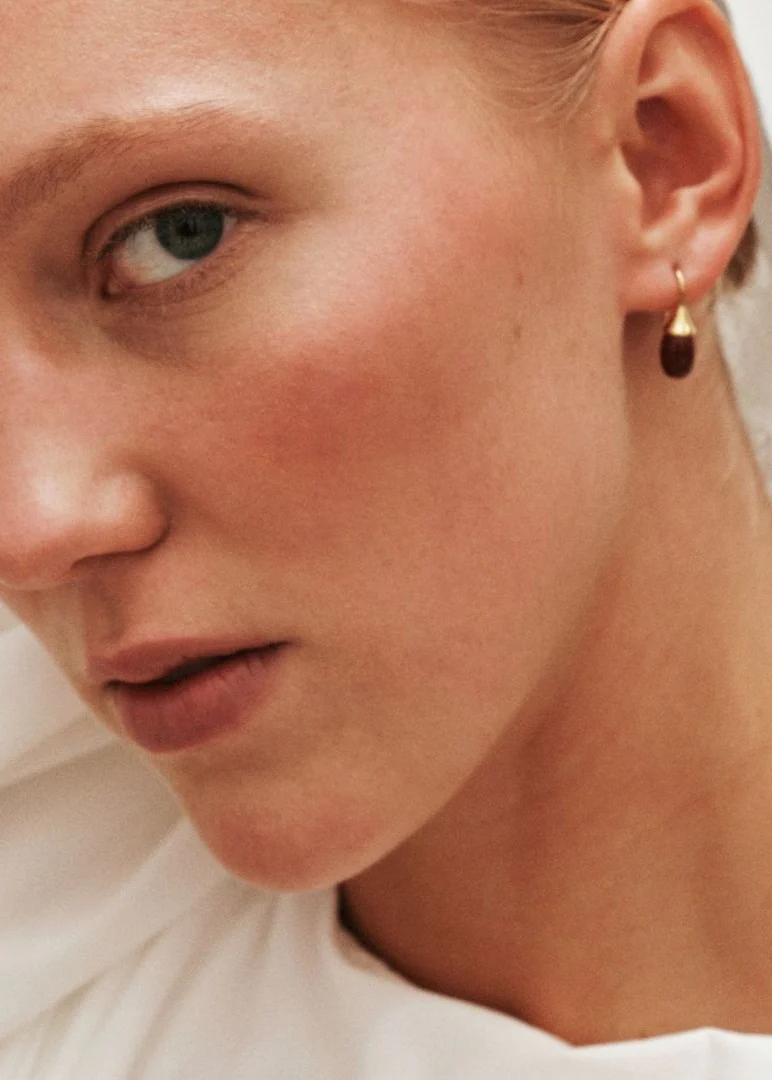 HEAVEN MAYHEM - Odette Earrings in Black or Red - Image 2