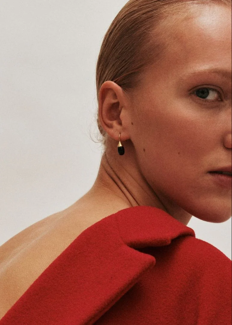 HEAVEN MAYHEM - Odette Earrings in Black or Red - Image 26