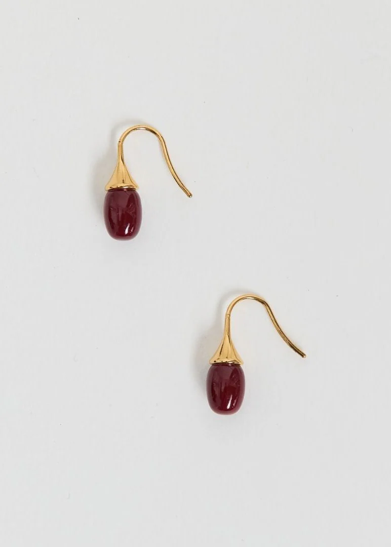 HEAVEN MAYHEM - Odette Earrings in Black or Red - Image 8