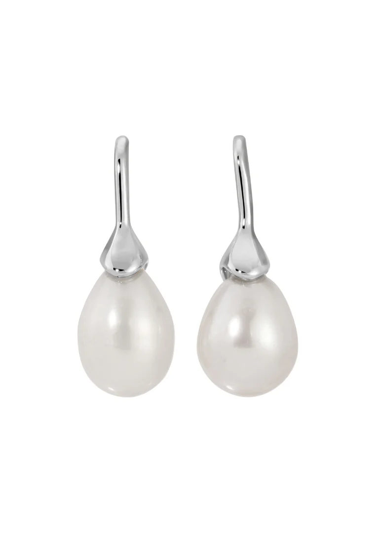 HEAVEN MAYHEM - Odette Pearl Earrings in Gold or Silver - Image 6