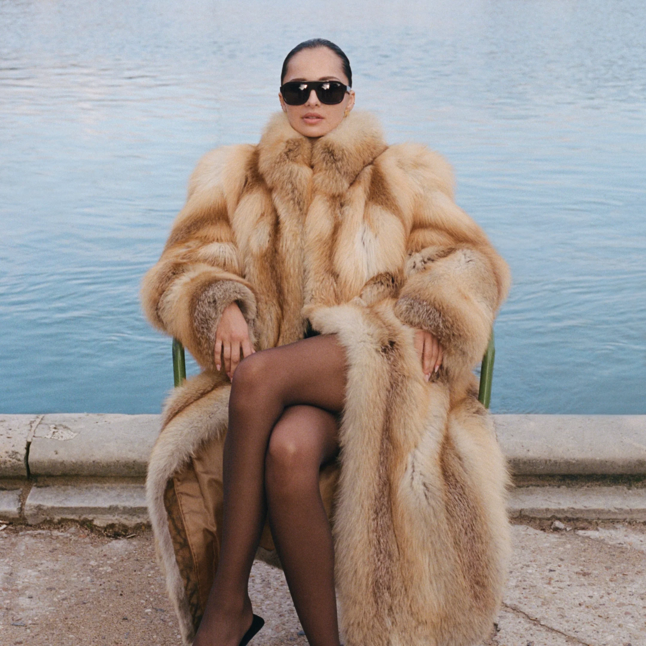 HEAVEN MAYHEM - Oversized Vittoria Aviator Sunglasses - Image 3