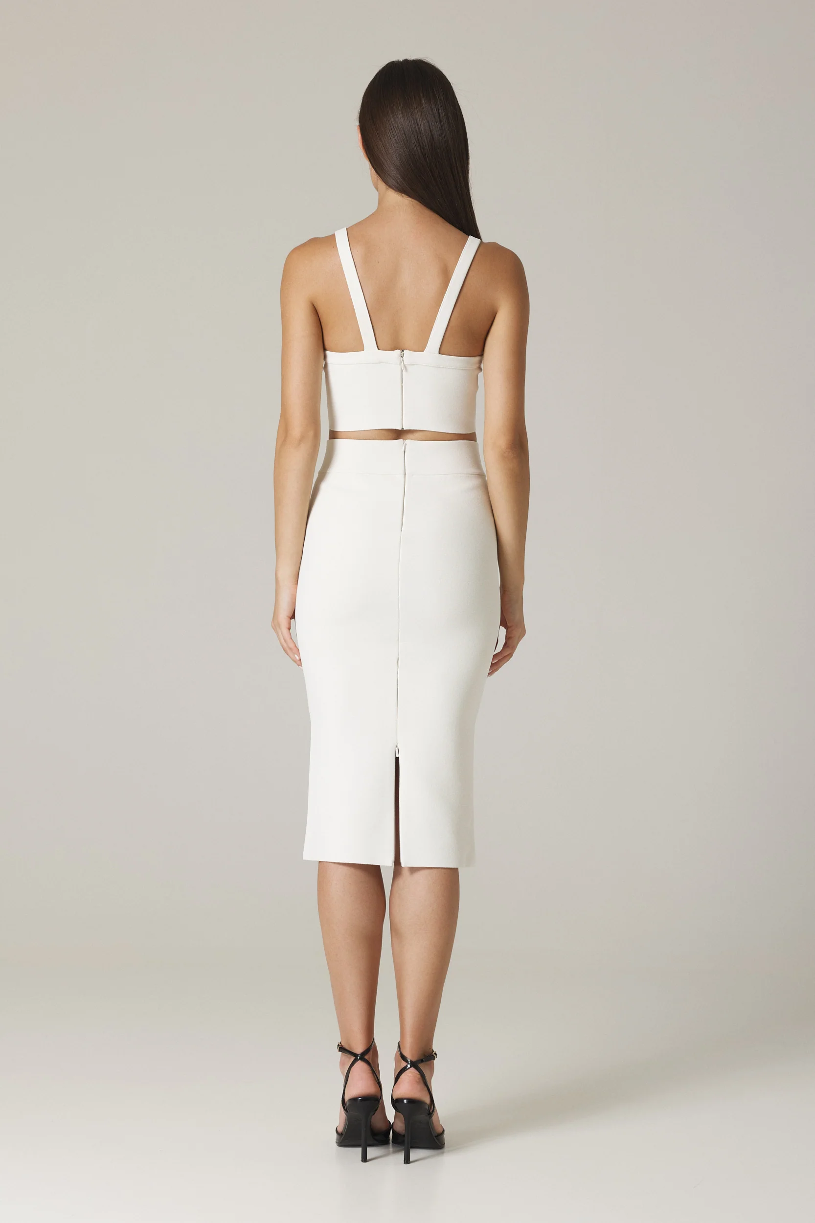 AMANDA KNITTED BRALETTE IN SUGAR - Image 5