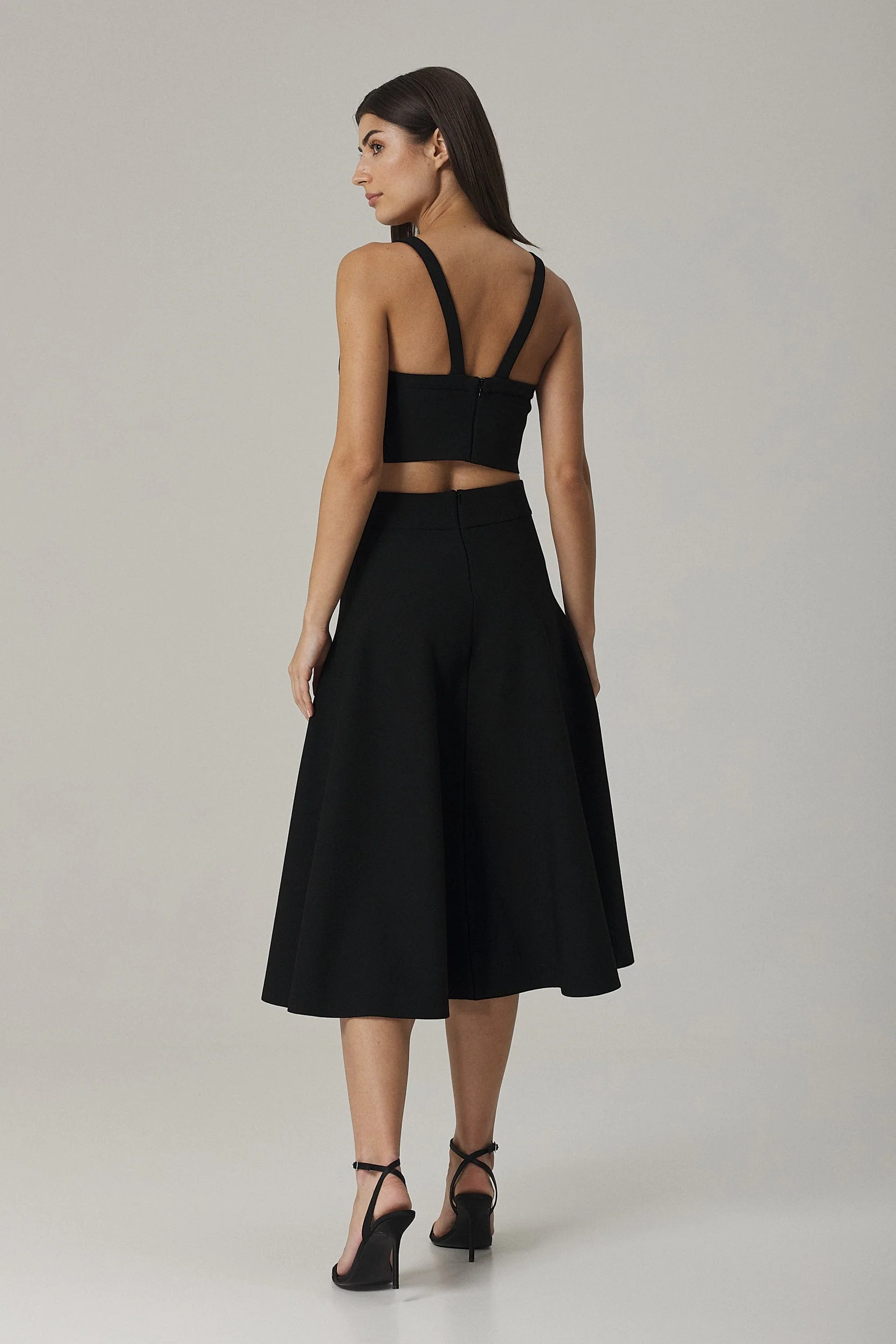 AMANDA KNITTED BRALETTE IN BLACK - Image 3
