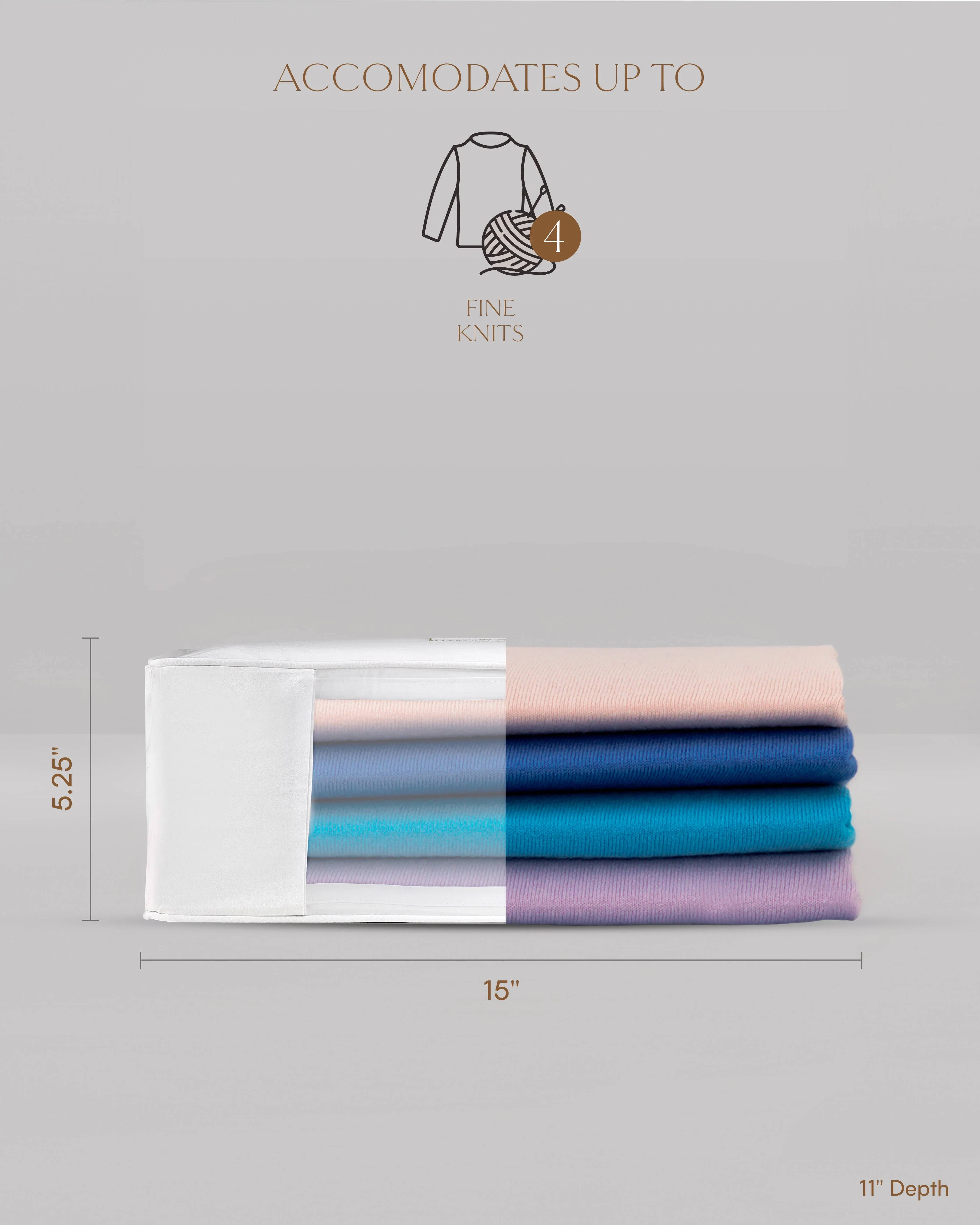 HAYDEN HILL - Large Organic Cotton Storage Bag - Image 3