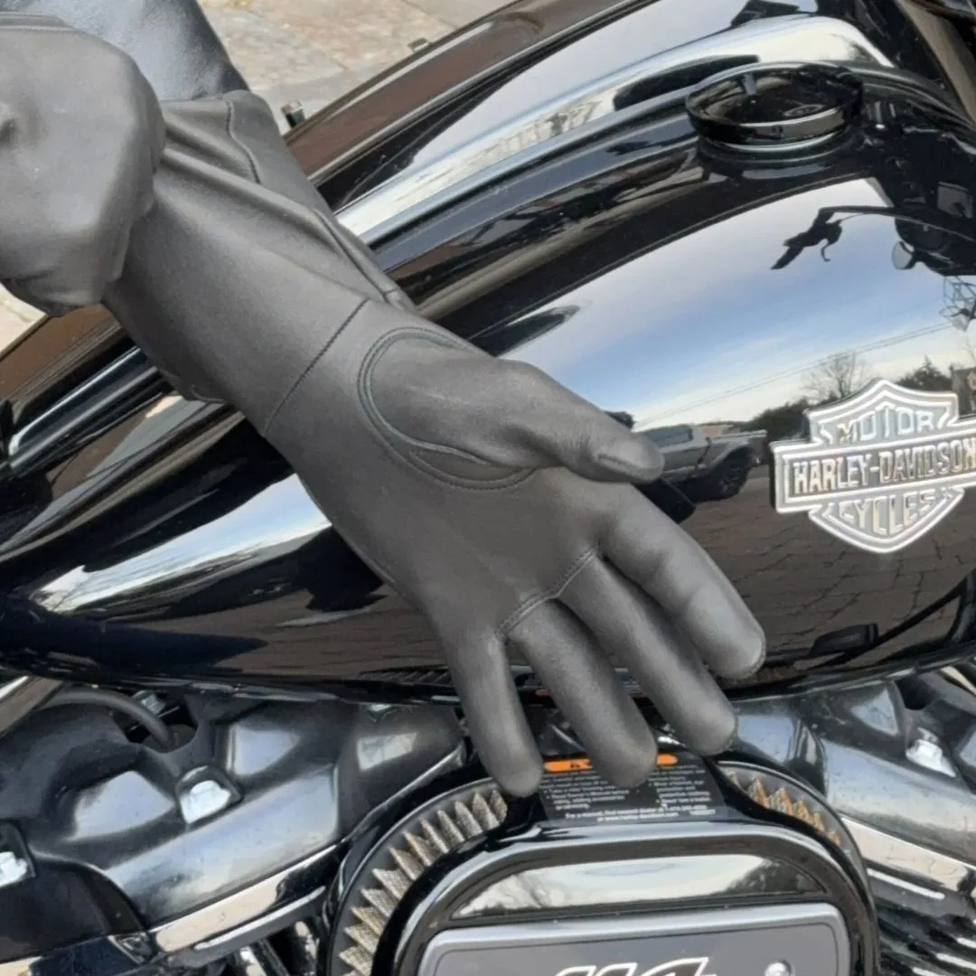 LEGENDARY USA - Classic American Whitetail Deerskin Gauntlets Gloves - Image 5
