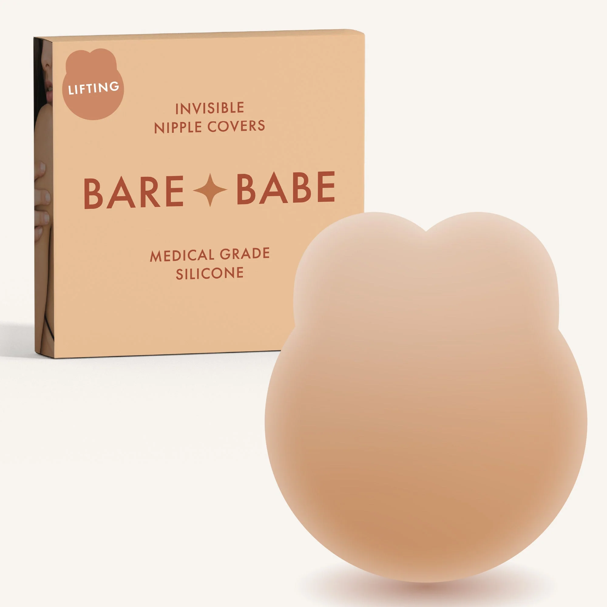 BARE BABE - Adhesive Lifting Silicone Pasties - Image 4