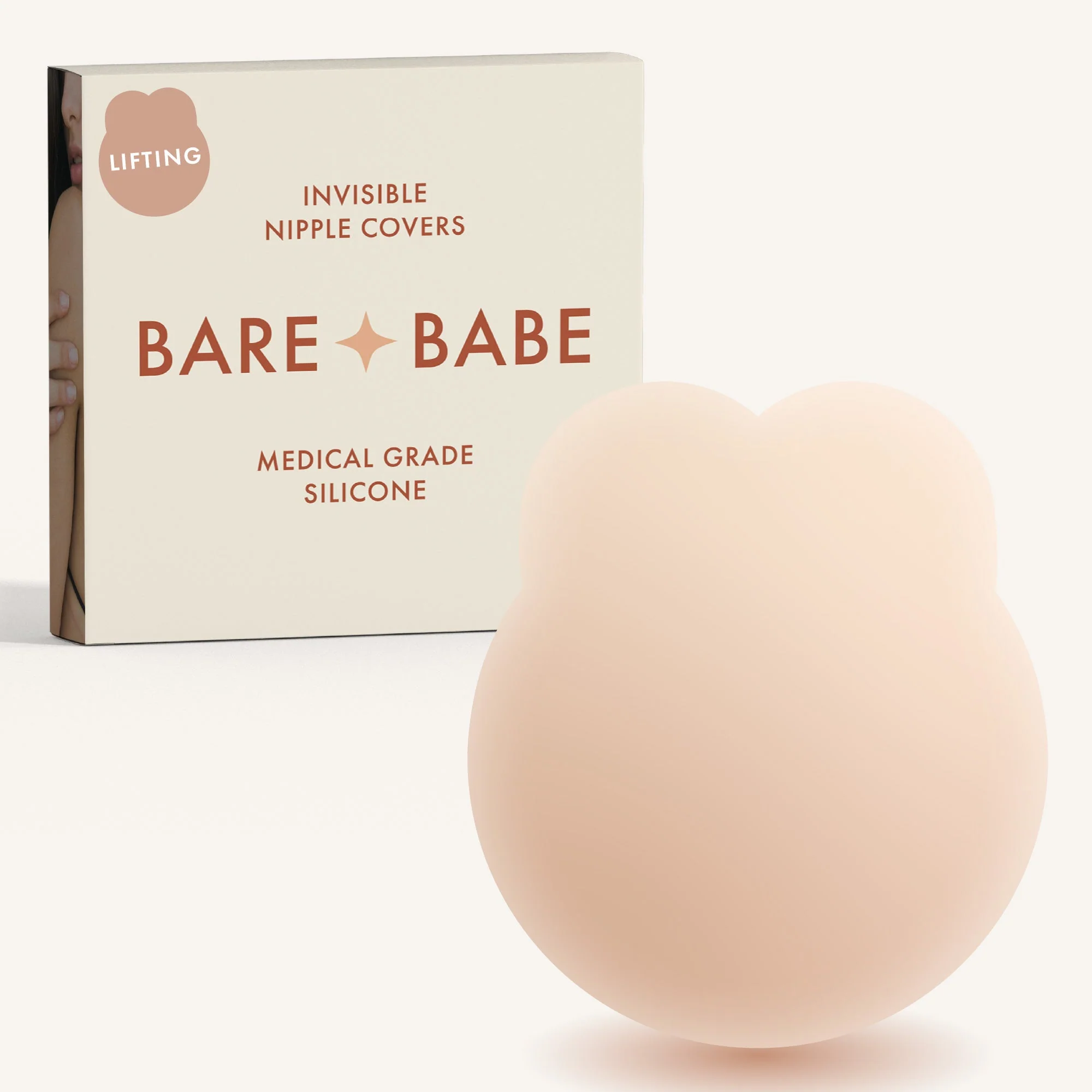 BARE BABE - Adhesive Lifting Silicone Pasties - Image 5