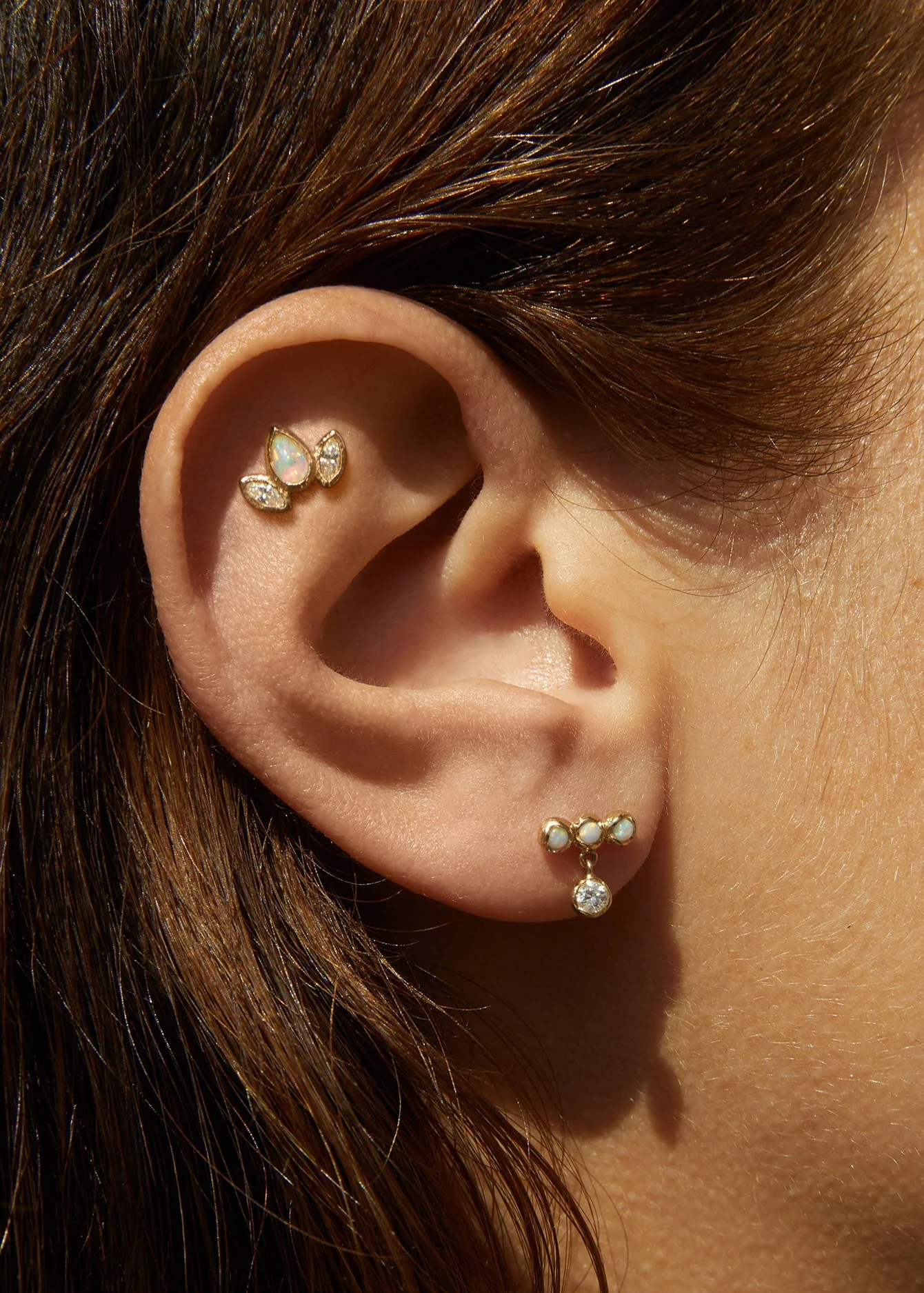 PAMELA LOVE - Marquise Pear Stud - Image 3