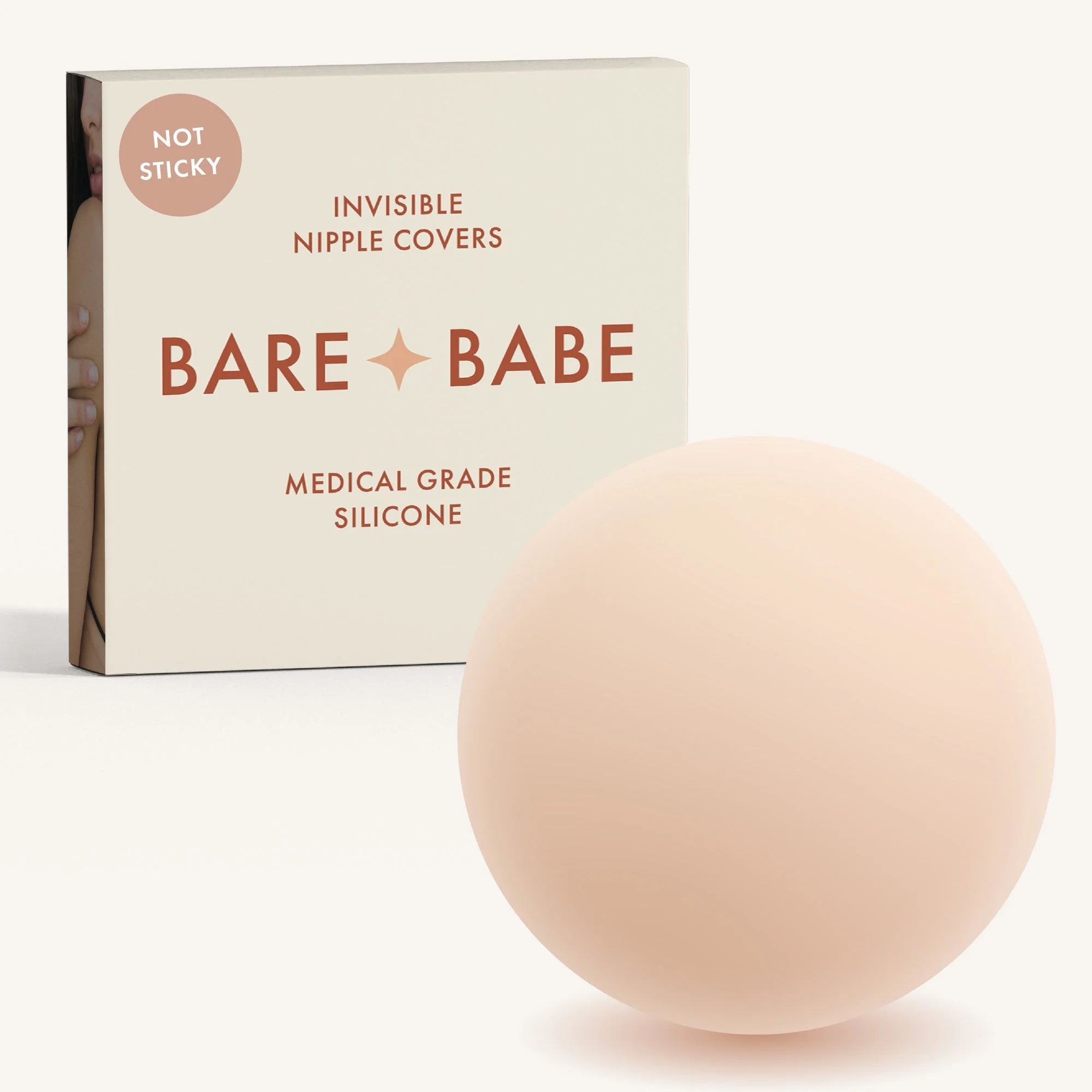 BARE BABE - Non-Adhesive Silicone Pasties - Image 3