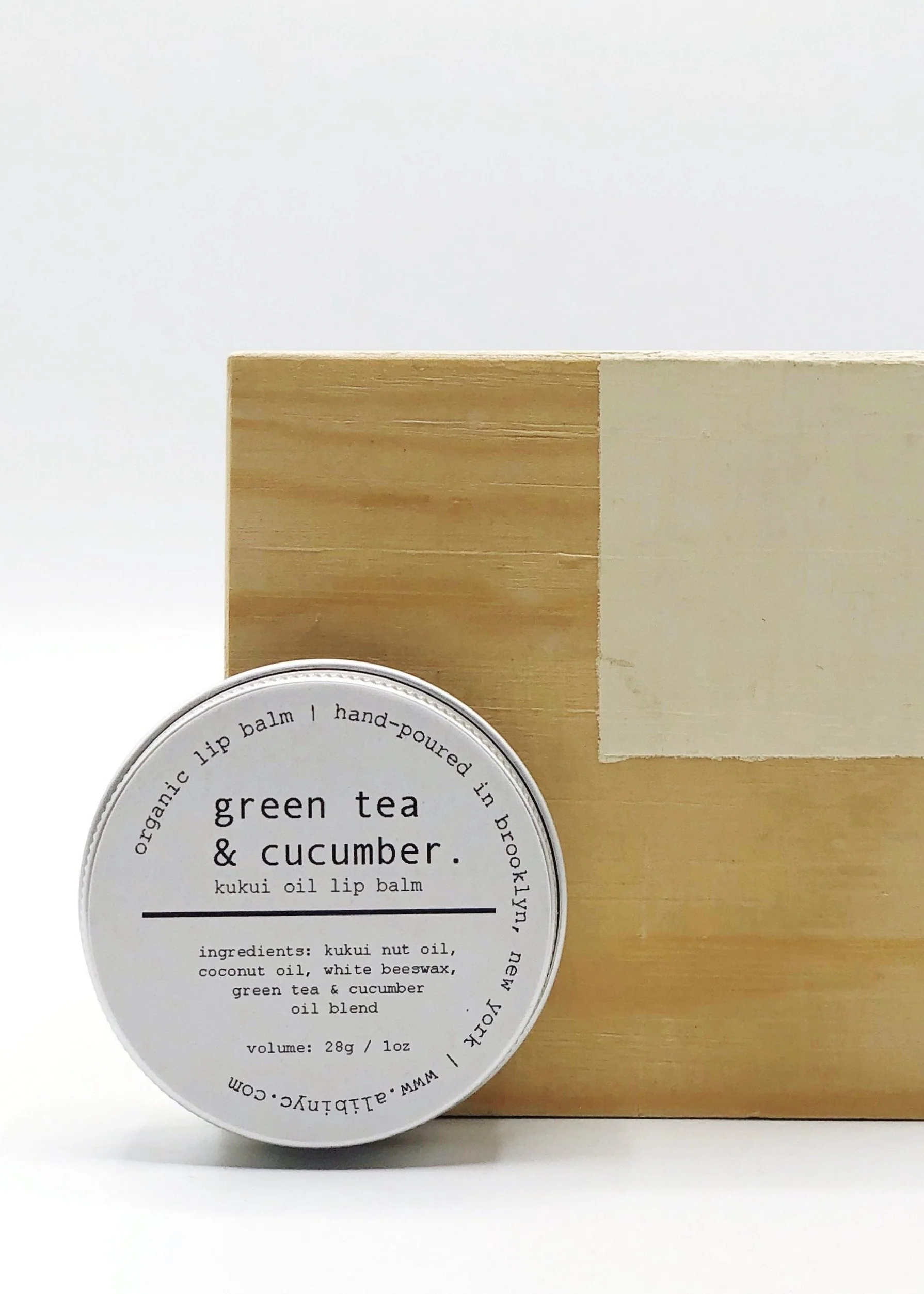 ALIBI - ORGANIC GREEN TEA AND CUCUMBER LIP BALM - Image 2