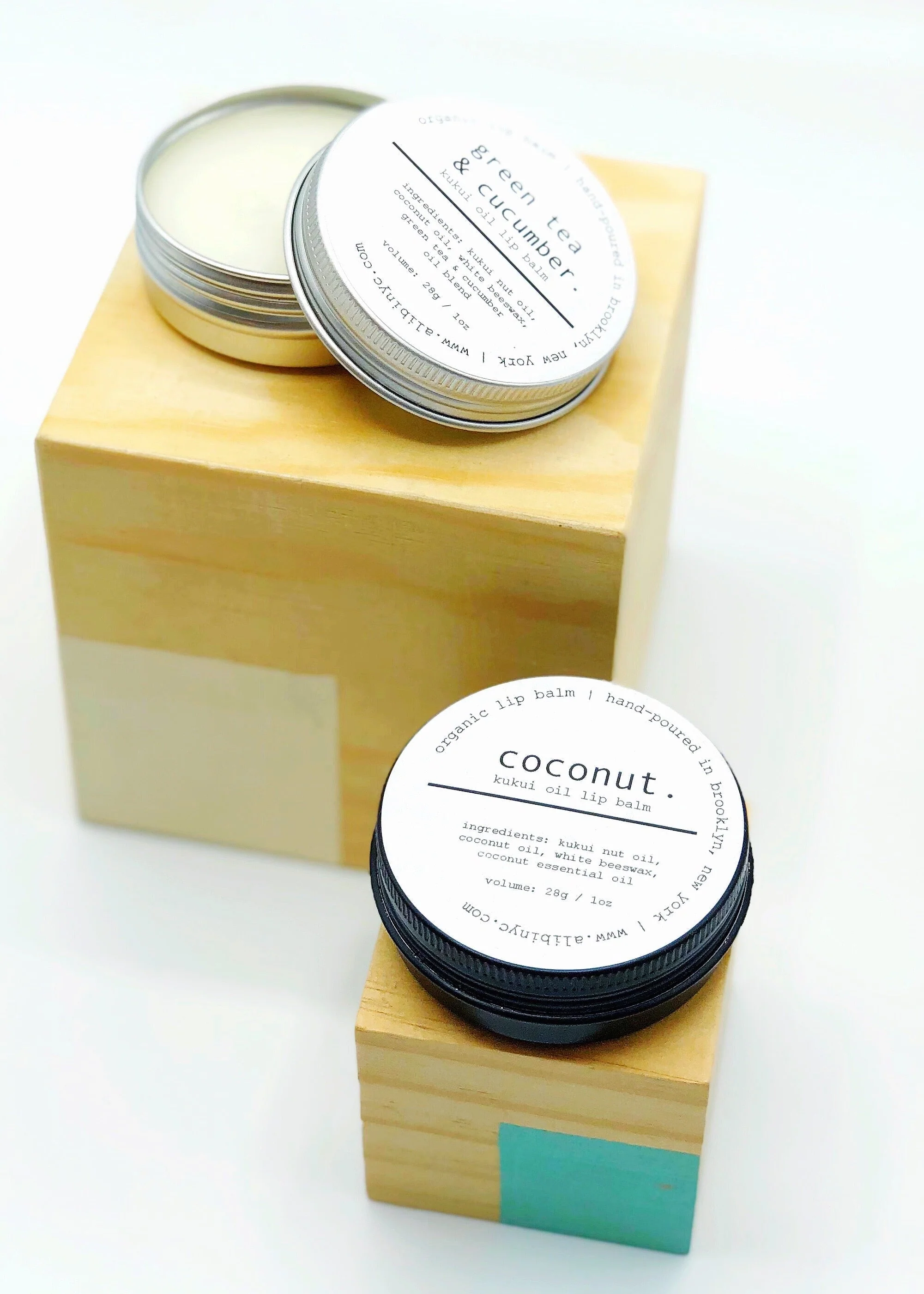 ALIBI - ORGANIC GREEN TEA AND CUCUMBER LIP BALM - Image 3