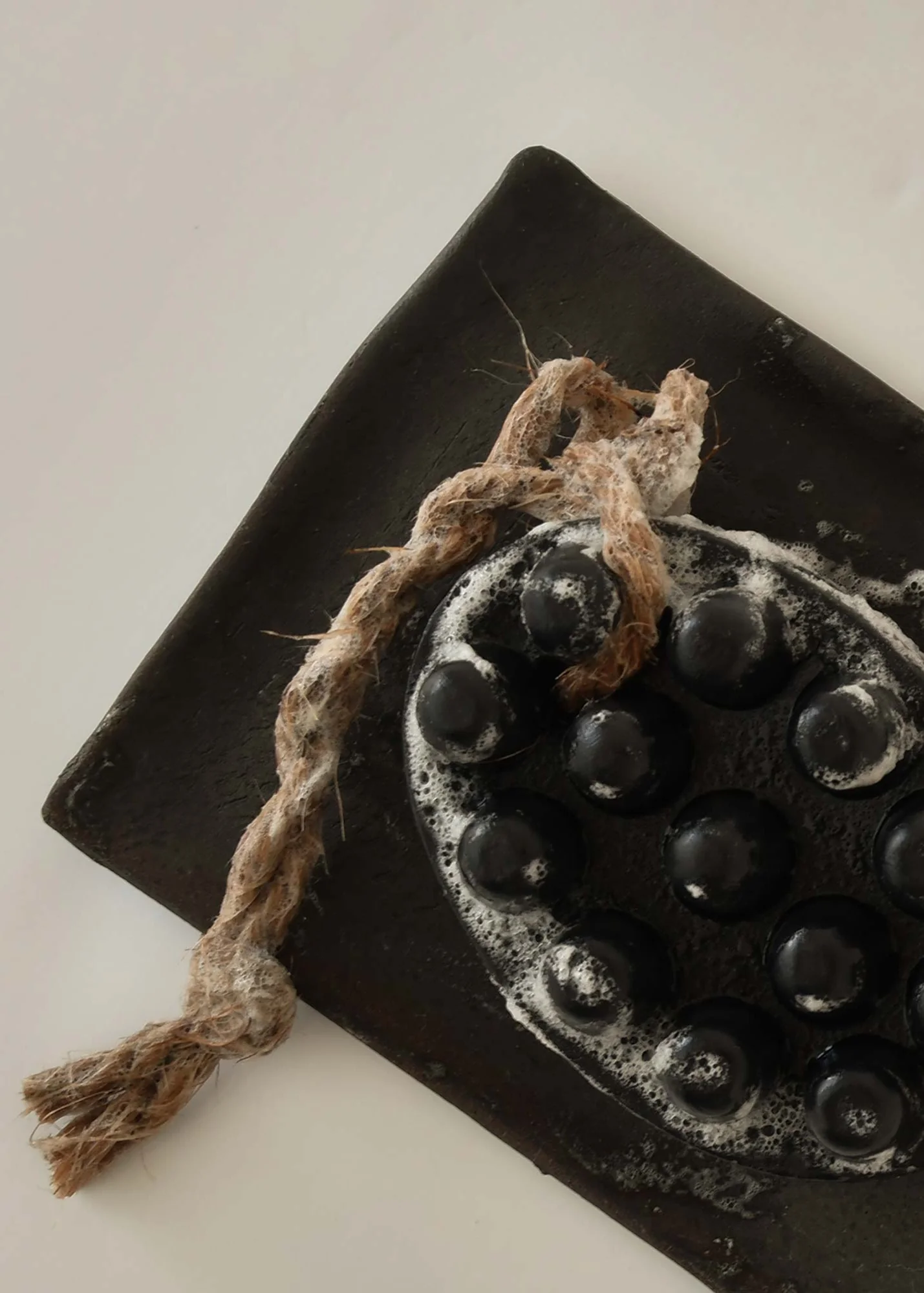 CEDAR AND MYRRH - Palo Santo and Charcoal Bar Soap - Image 4
