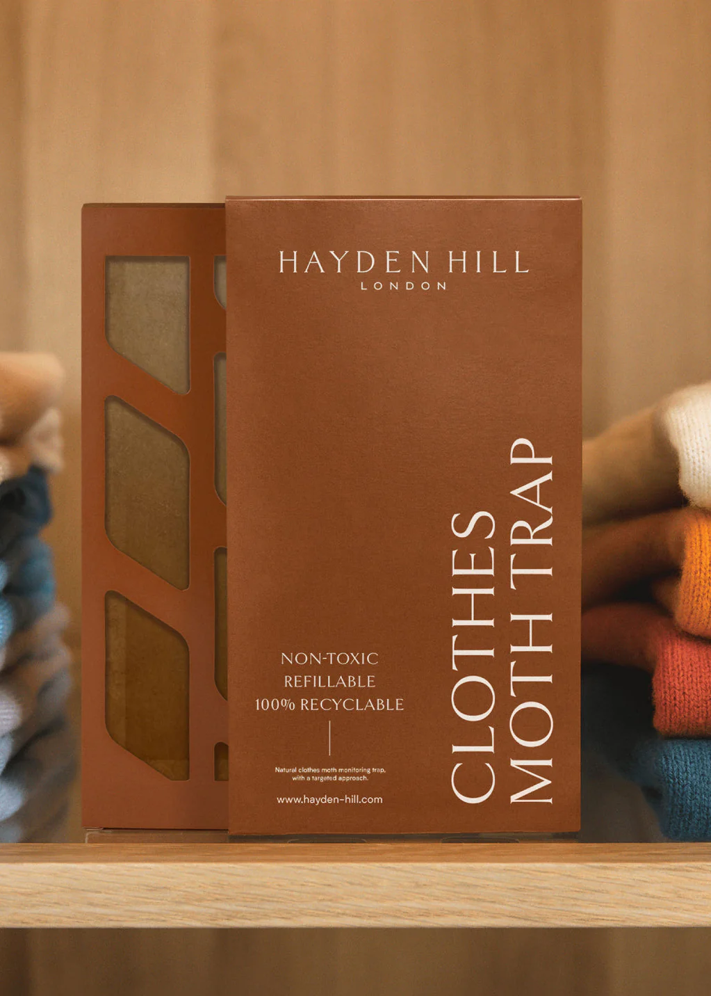 HAYDEN HILL - Powerful Moth Traps Refills Odorless and Non-Toxic, 6 Strips - Image 6