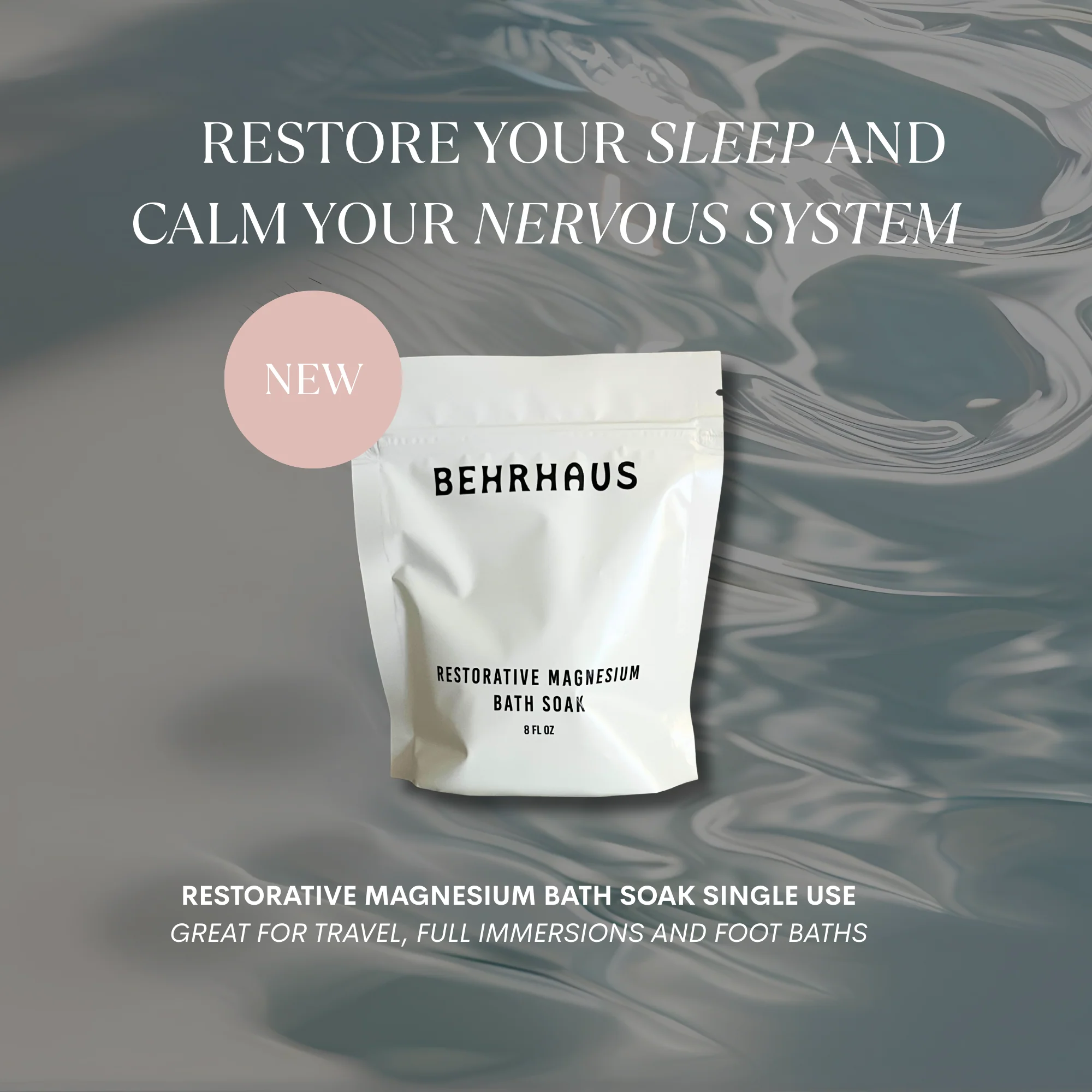 BEHRHAUS - Restorative Magnesium Bath Soak - Image 7