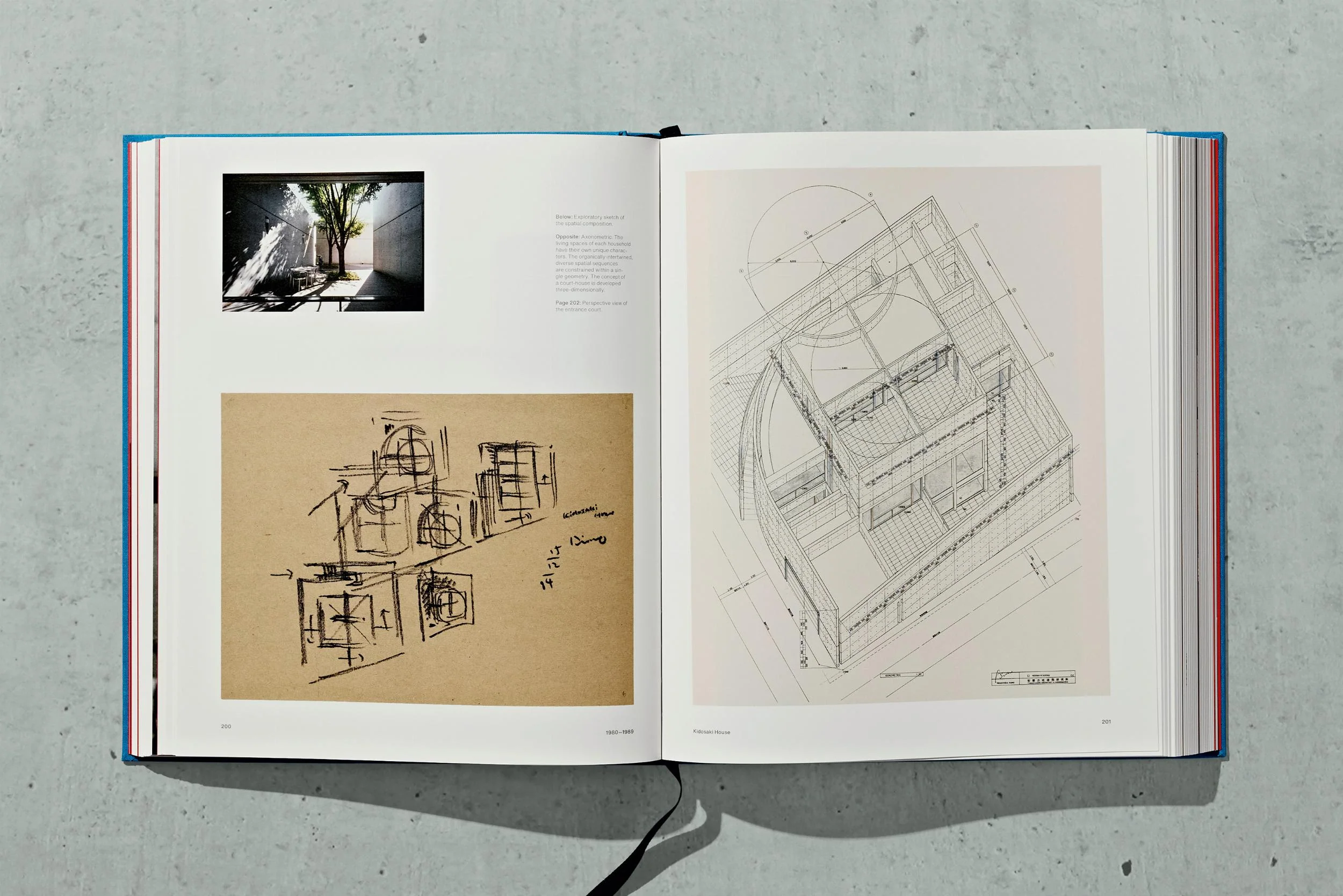 TASCHEN BOOKS - Tadao Ando Sketches, Drawings, and Architecture (German, French, English) - Image 15