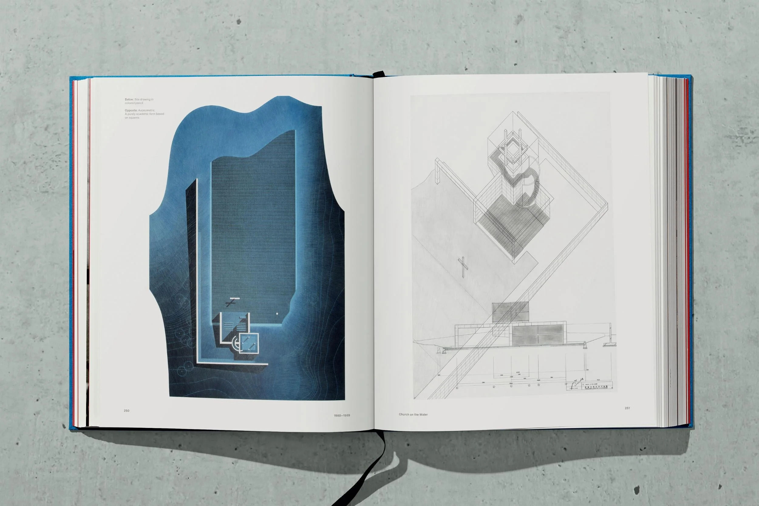 TASCHEN BOOKS - Tadao Ando Sketches, Drawings, and Architecture (German, French, English) - Image 19