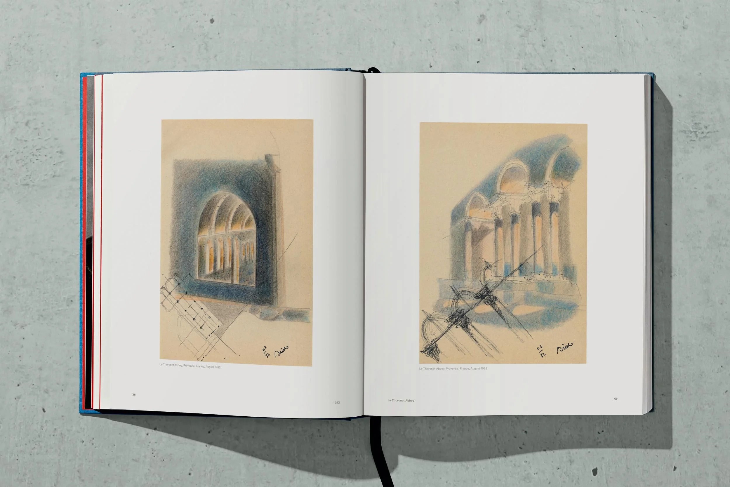 TASCHEN BOOKS - Tadao Ando Sketches, Drawings, and Architecture (German, French, English) - Image 6