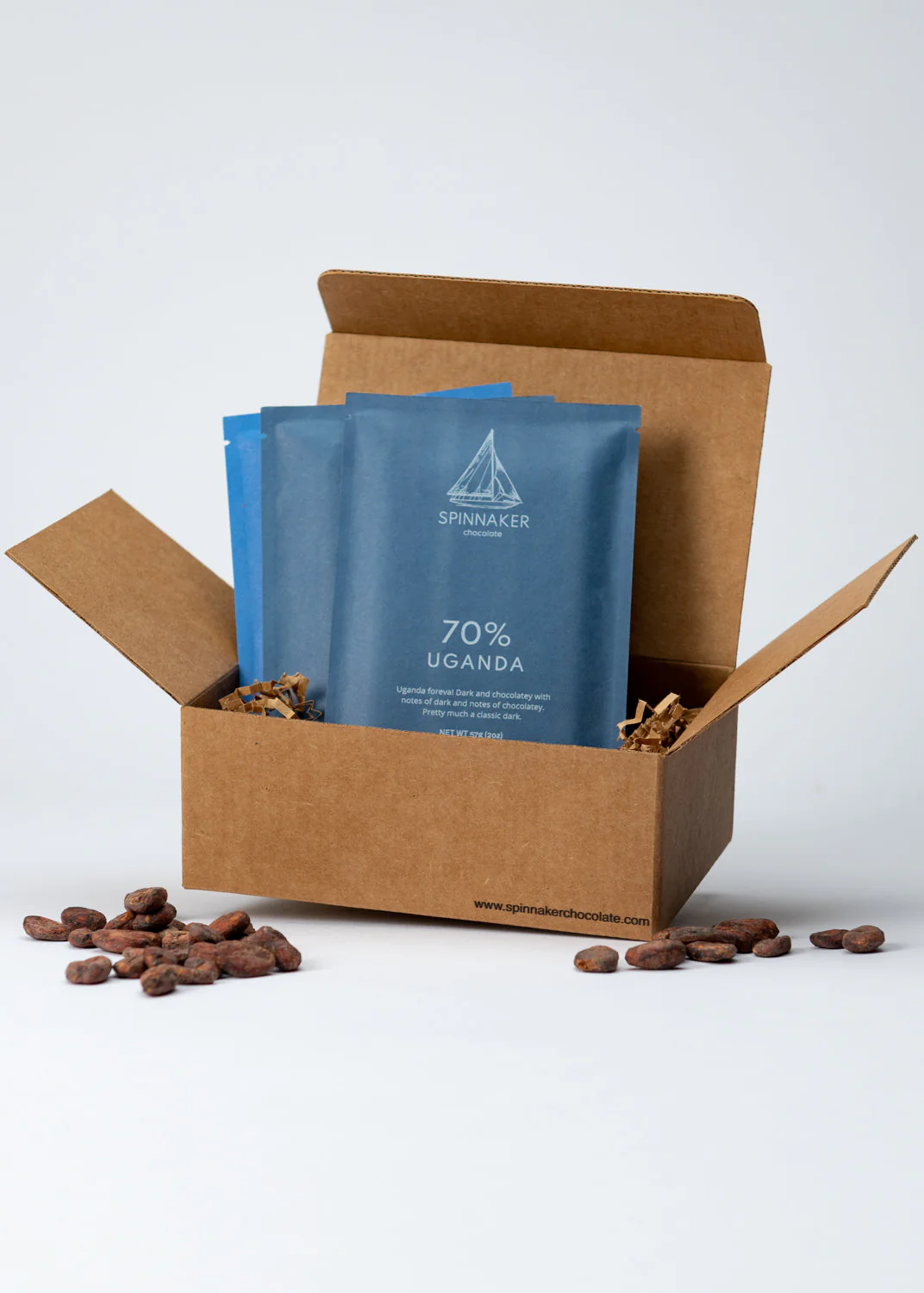 SPINNAKER CHOCOLATE - Three Piece Dark Bar Gift Set - Image 3
