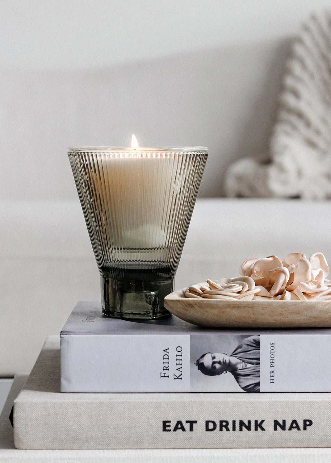 OZAIZ - ZAI Santal & Spice Candle with Glass Vessel - Image 2